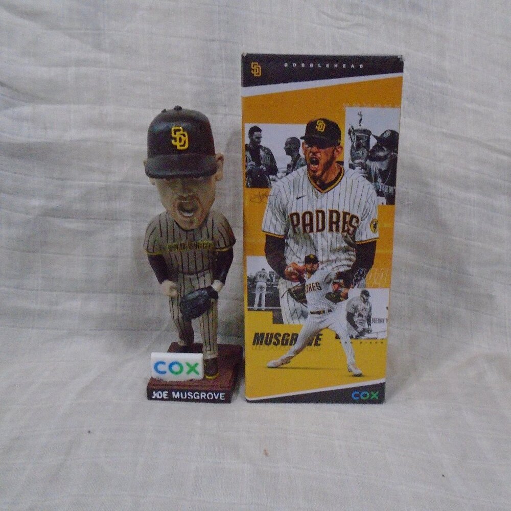 San Diego Padres Joe Musgrove Bobblehead 2022 SGA BDA Sports